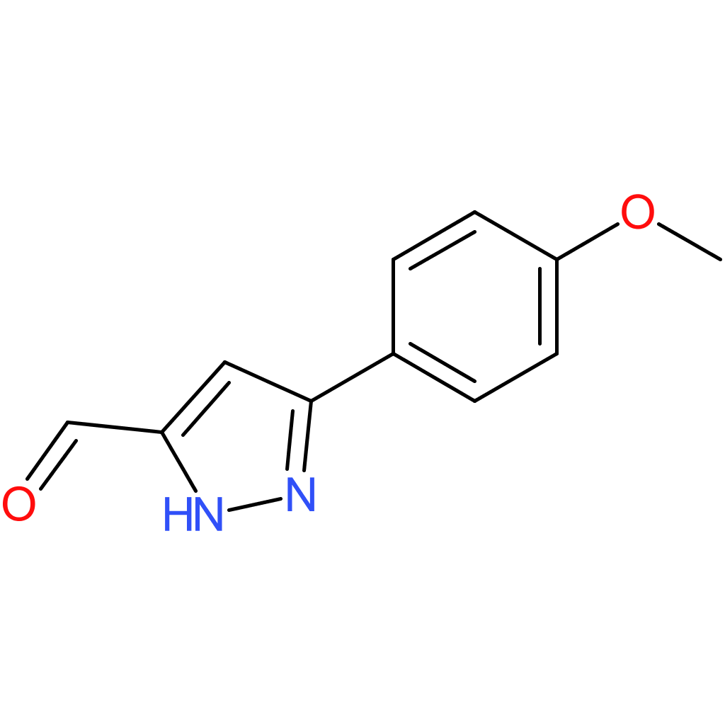 3-(4-methoxyphenyl)-1H-pyrazole-5-carbaldehyde