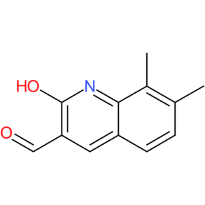 2-hydroxy-7,8-dimethylquinoline-3-carbaldehyde