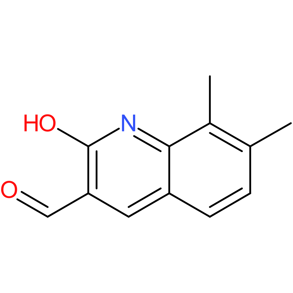 2-hydroxy-7,8-dimethylquinoline-3-carbaldehyde