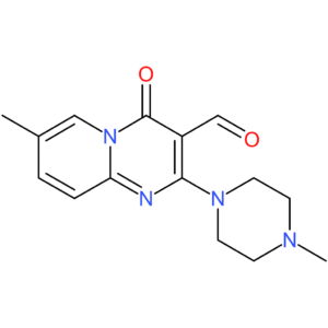 7-methyl-2-(4-methylpiperazin-1-yl)-4-oxo-4H-pyrido[1,2-a]pyrimidine-3-carbaldehyde
