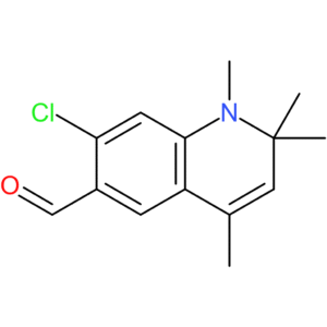 7-chloro-1,2,2,4-tetramethyl-1,2-dihydroquinoline-6-carbaldehyde