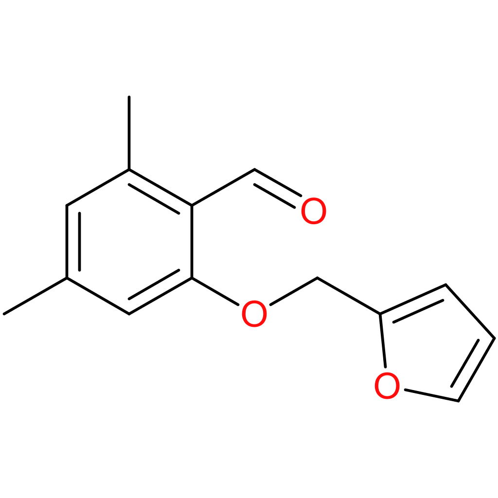 2-(furan-2-ylmethoxy)-4,6-dimethylbenzaldehyde