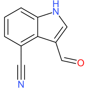 3-formyl-1H-indole-4-carbonitrile