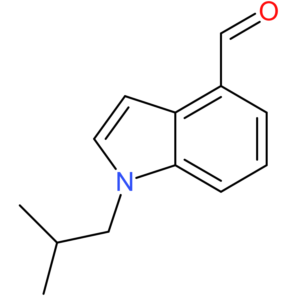 1-isobutyl-1H-indole-4-carbaldehyde