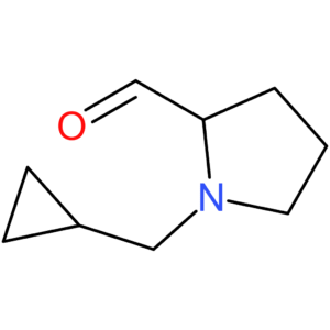 1-(cyclopropylmethyl)pyrrolidine-2-carbaldehyde