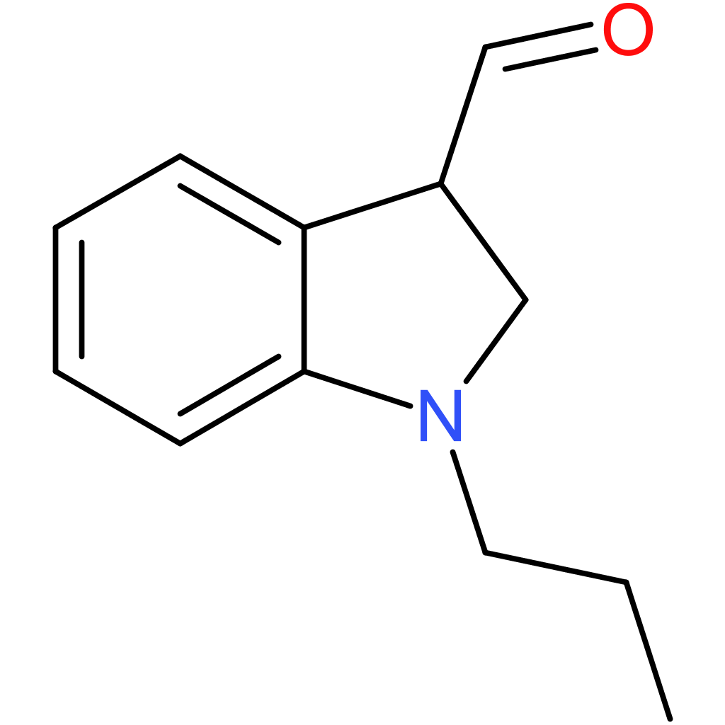 1-propylindoline-3-carbaldehyde