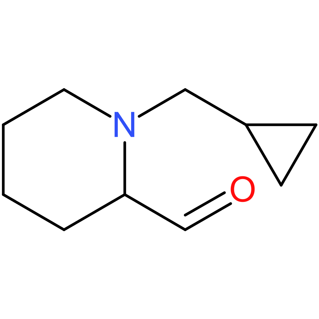 1-(cyclopropylmethyl)piperidine-2-carbaldehyde