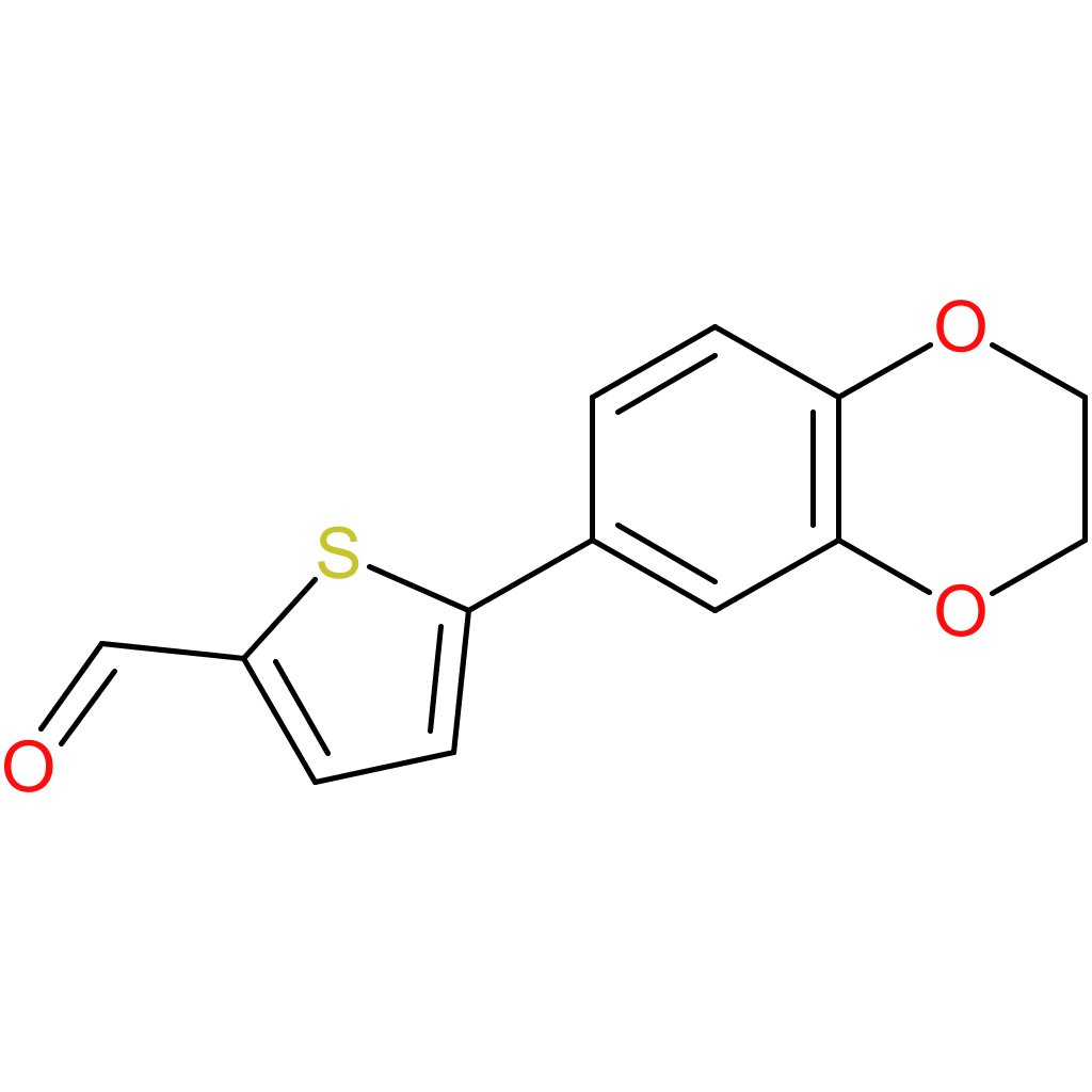 5-(2,3-dihydrobenzo[b][1,4]dioxin-6-yl)thiophene-2-carbaldehyde