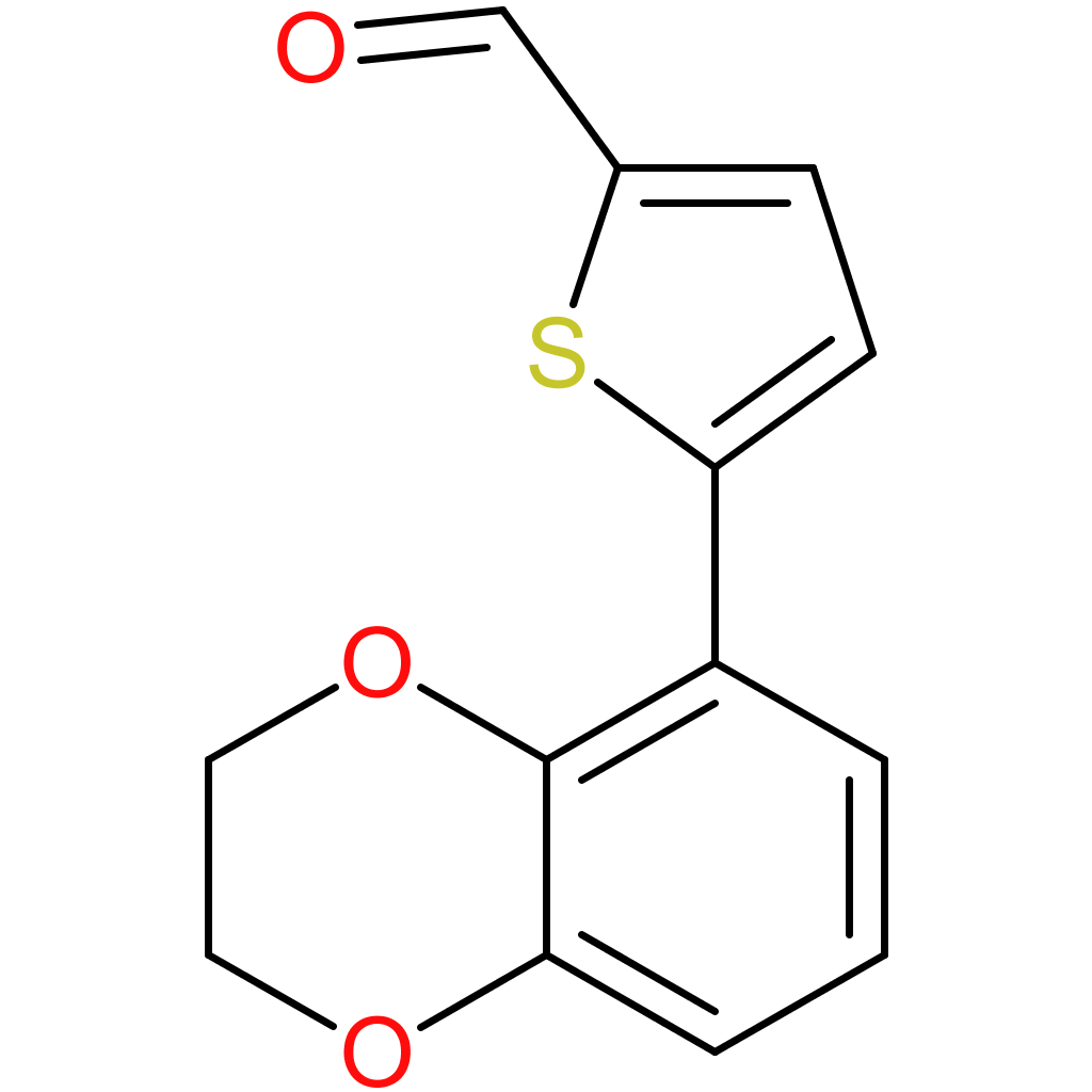 5-(2,3-dihydrobenzo[b][1,4]dioxin-5-yl)thiophene-2-carbaldehyde