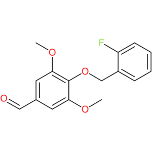 4-((2-fluorobenzyl)oxy)-3,5-dimethoxybenzaldehyde
