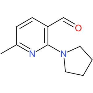 6-methyl-2-(pyrrolidin-1-yl)nicotinaldehyde
