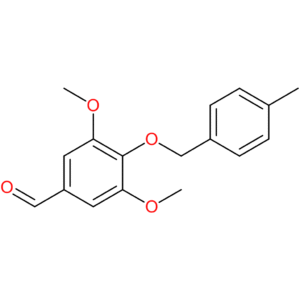 3,5-dimethoxy-4-((4-methylbenzyl)oxy)benzaldehyde