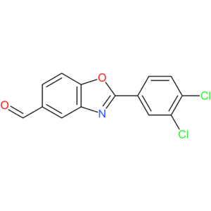 2-(3,4-dichlorophenyl)benzo[d]oxazole-5-carbaldehyde
