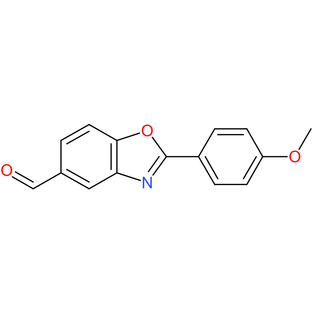 2-(4-methoxyphenyl)benzo[d]oxazole-5-carbaldehyde