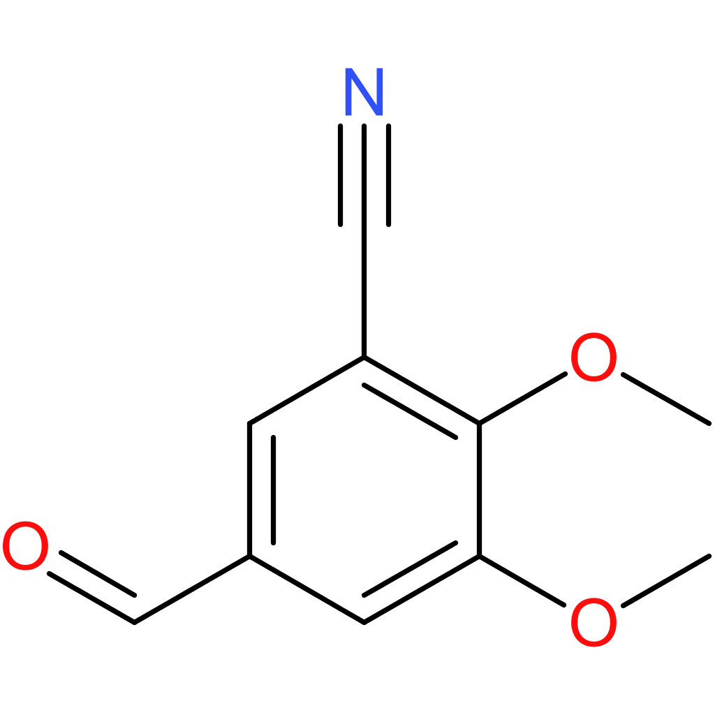 5-formyl-2,3-dimethoxybenzonitrile