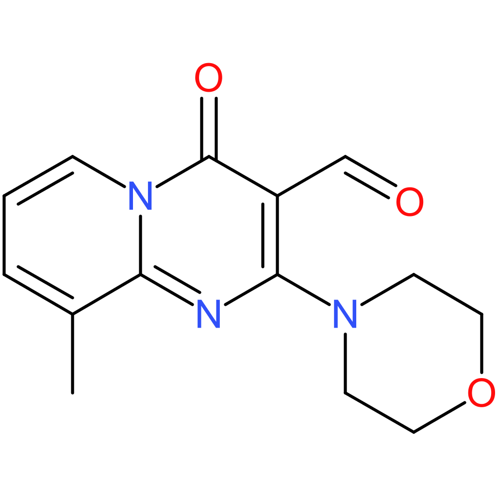 9-methyl-2-morpholino-4-oxo-4H-pyrido[1,2-a]pyrimidine-3-carbaldehyde