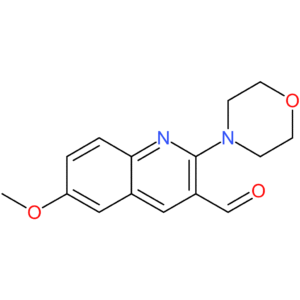 6-methoxy-2-morpholinoquinoline-3-carbaldehyde