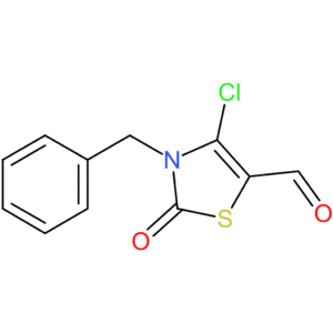 3-benzyl-4-chloro-2-oxo-2,3-dihydrothiazole-5-carbaldehyde