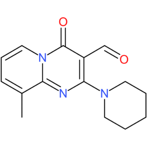 9-methyl-4-oxo-2-(piperidin-1-yl)-4H-pyrido[1,2-a]pyrimidine-3-carbaldehyde