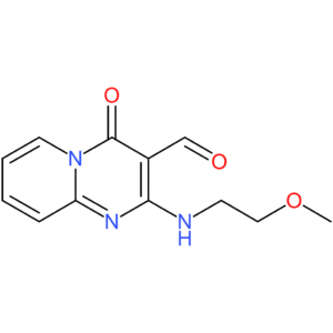 2-((2-methoxyethyl)amino)-4-oxo-4H-pyrido[1,2-a]pyrimidine-3-carbaldehyde
