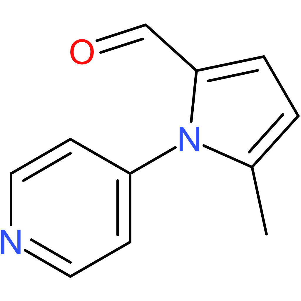 5-methyl-1-(pyridin-4-yl)-1H-pyrrole-2-carbaldehyde