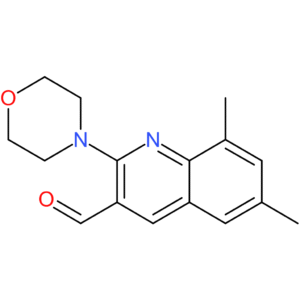 6,8-dimethyl-2-morpholinoquinoline-3-carbaldehyde