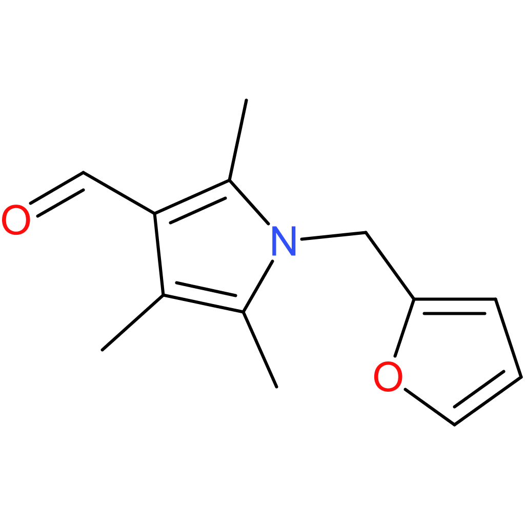 1-(furan-2-ylmethyl)-2,4,5-trimethyl-1H-pyrrole-3-carbaldehyde