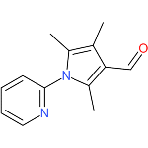 2,4,5-trimethyl-1-(pyridin-2-yl)-1H-pyrrole-3-carbaldehyde