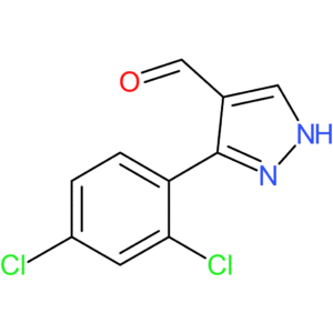 3-(2,4-dichlorophenyl)-1H-pyrazole-4-carbaldehyde
