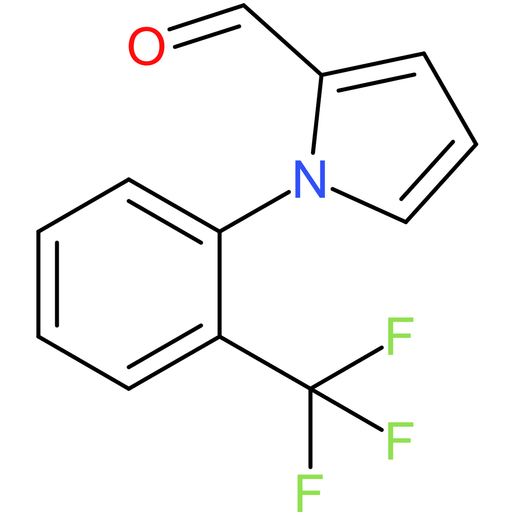 1-(2-(trifluoromethyl)phenyl)-1H-pyrrole-2-carbaldehyde