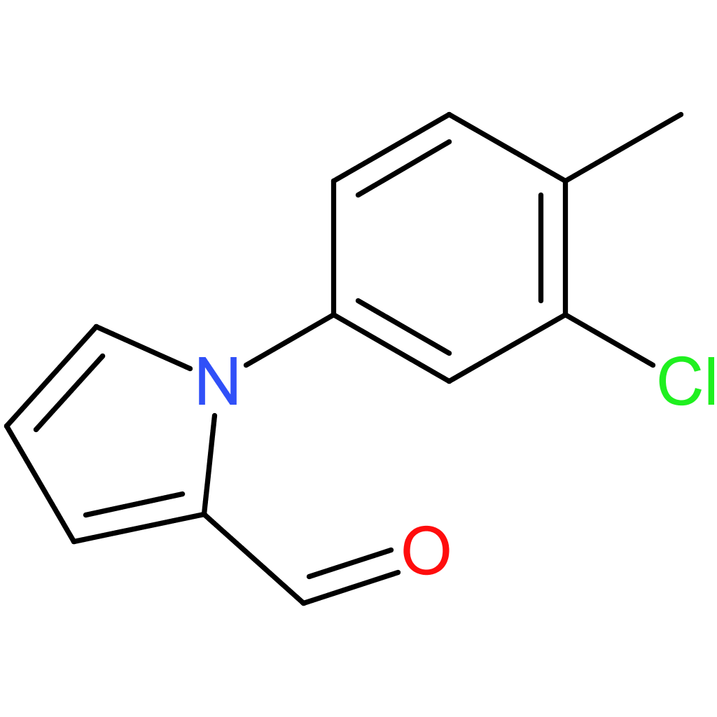 1-(3-chloro-4-methylphenyl)-1H-pyrrole-2-carbaldehyde