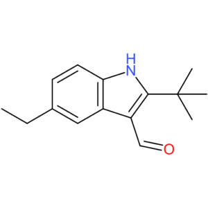 2-(tert-butyl)-5-ethyl-1H-indole-3-carbaldehyde