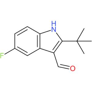 2-(tert-butyl)-5-fluoro-1H-indole-3-carbaldehyde