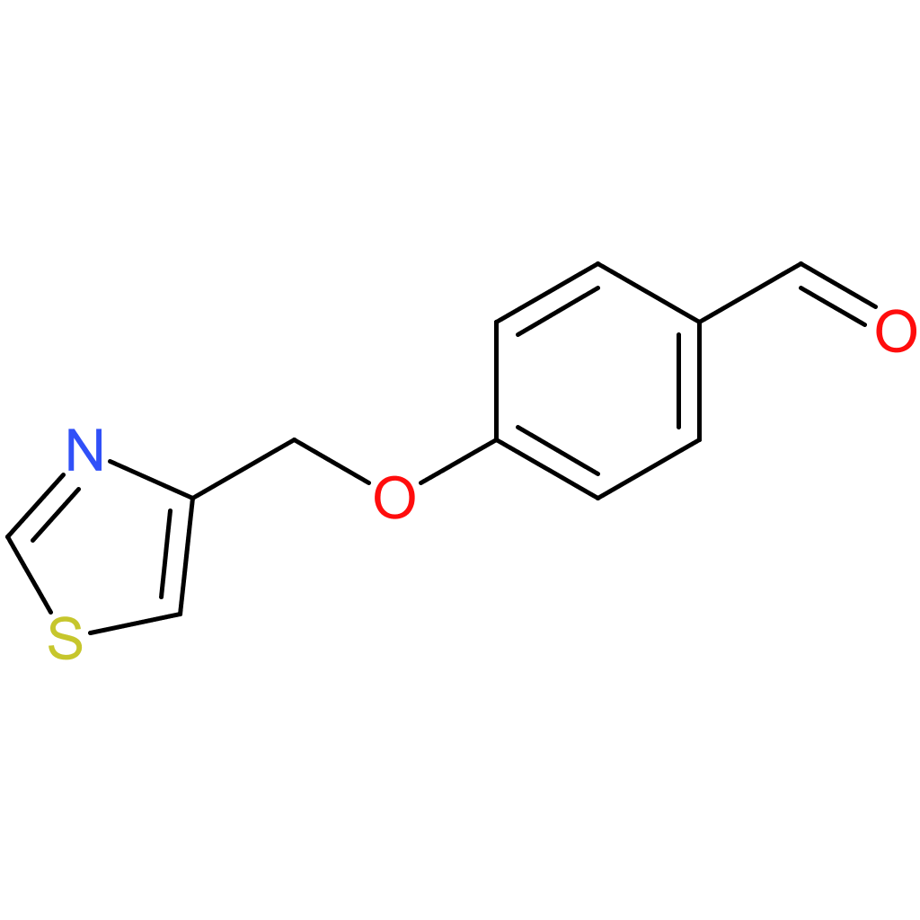 4-(thiazol-4-ylmethoxy)benzaldehyde