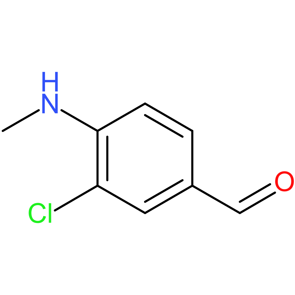 3-chloro-4-(methylamino)benzaldehyde