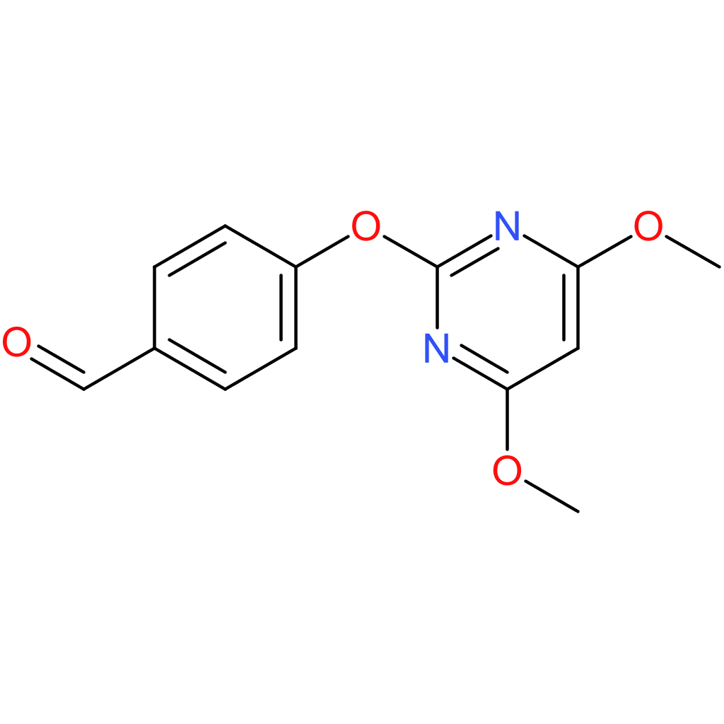 4-((4,6-dimethoxypyrimidin-2-yl)oxy)benzaldehyde