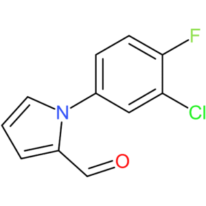 1-(3-chloro-4-fluorophenyl)-1H-pyrrole-2-carbaldehyde