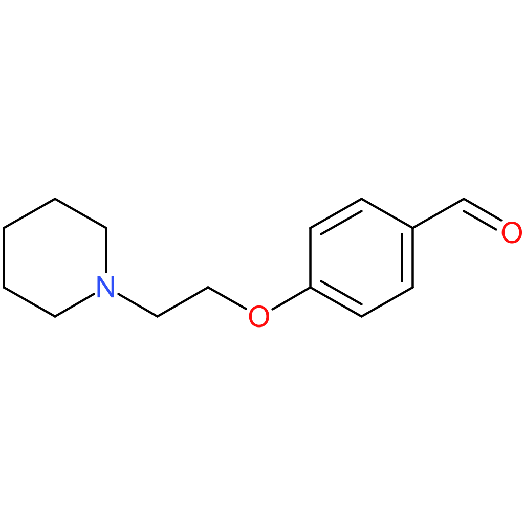 4-(2-(piperidin-1-yl)ethoxy)benzaldehyde