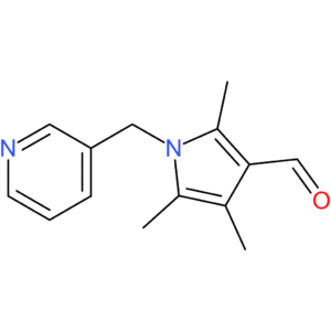 2,4,5-trimethyl-1-(pyridin-3-ylmethyl)-1H-pyrrole-3-carbaldehyde