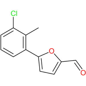 5-(3-chloro-2-methylphenyl)furan-2-carbaldehyde