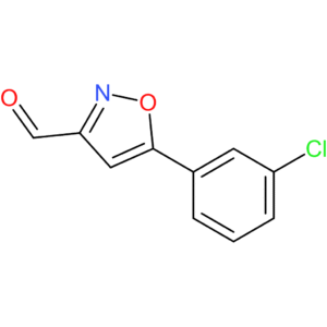 5-(3-chlorophenyl)isoxazole-3-carbaldehyde