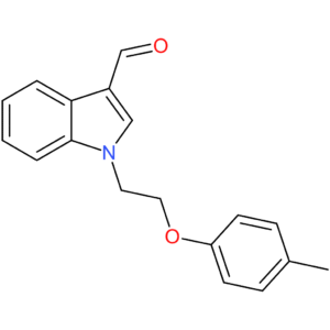 1-(2-(p-tolyloxy)ethyl)-1H-indole-3-carbaldehyde