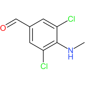 3,5-dichloro-4-(methylamino)benzaldehyde