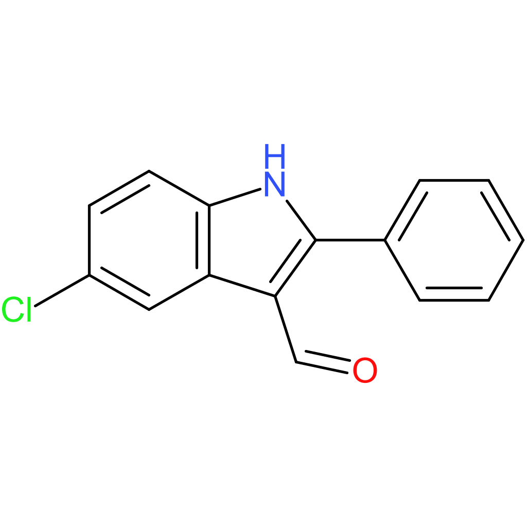 5-chloro-2-phenyl-1H-indole-3-carbaldehyde