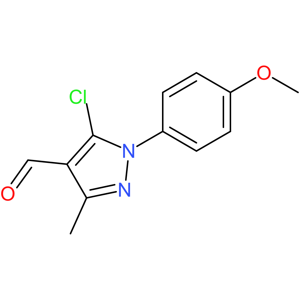 5-chloro-1-(4-methoxyphenyl)-3-methyl-1H-pyrazole-4-carbaldehyde