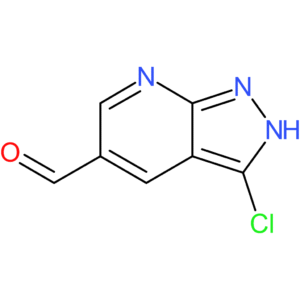 3-chloro-2H-pyrazolo[3,4-b]pyridine-5-carbaldehyde