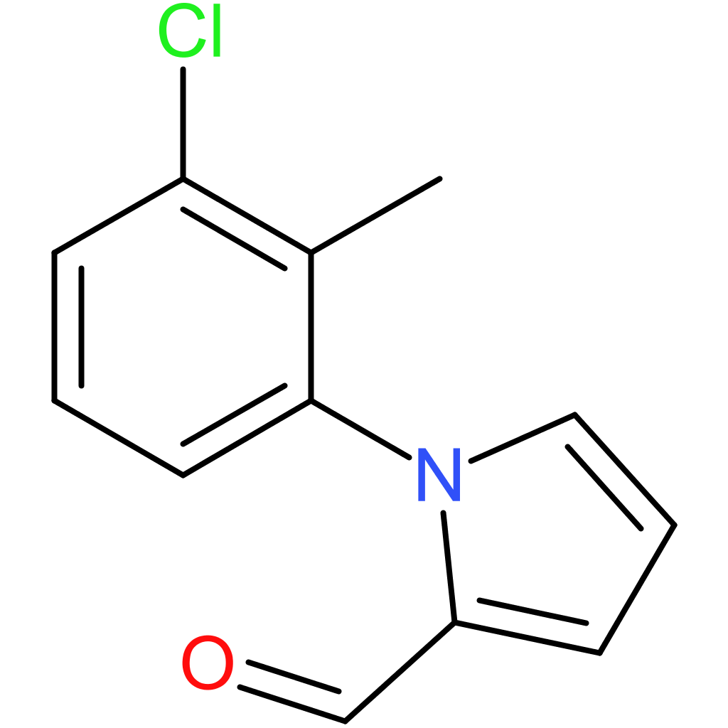 1-(3-chloro-2-methylphenyl)-1H-pyrrole-2-carbaldehyde