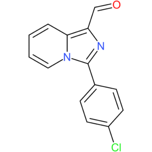 3-(4-chlorophenyl)imidazo[1,5-a]pyridine-1-carbaldehyde