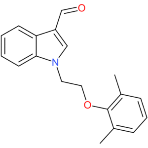 1-(2-(2,6-dimethylphenoxy)ethyl)-1H-indole-3-carbaldehyde