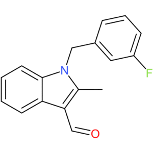 1-(3-fluorobenzyl)-2-methyl-1H-indole-3-carbaldehyde